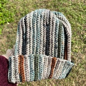 Hand made crochet beanie